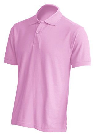 JHK510 Polo Regular da uomo rosa. XL