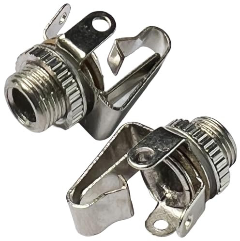 cess-302 1/20,3 cm 3,5 mm Mono TS Buchse Klinkenbuchse mit Schalter Panel Mount (LW) – 10 PACK