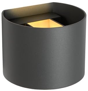 LUCIDE XIO - Wandleuchte - LED Dim. - G9-1x3,5W 2700K - Einstellbarer Abstrahlwinkel - Grau