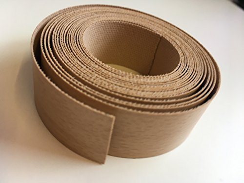 Beech Preglued Melamine Edging Tape Approx 22mm 5 METRE ROLL