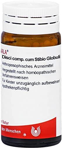 DISCI comp.cum Stibio Globuli 20 g