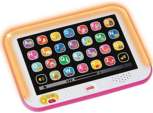 Fisher-Price Laugh & Learn Smart Stages Tablet, Pink