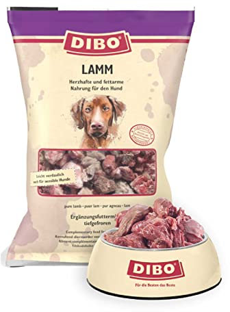 DIBO Lamm, 10 x 2.000g-Beutel, Tiefkühlfutter, gesunde, natürliche Ernährung für Hunde, Hundefutter, Barf, B.A.R.F.