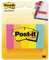 Post-it Page Marker, Verschiedene Farben, 5 Blöcke 15 mm x 50 mm, 100 Blatt pro Block - Markierungsstreifen für Dokumente und Notizen