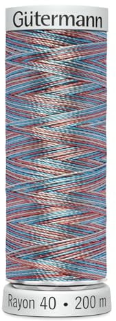 Gutermann No 40 Sulky Rayon Embroidery Thread 2206-200 Metres - Each