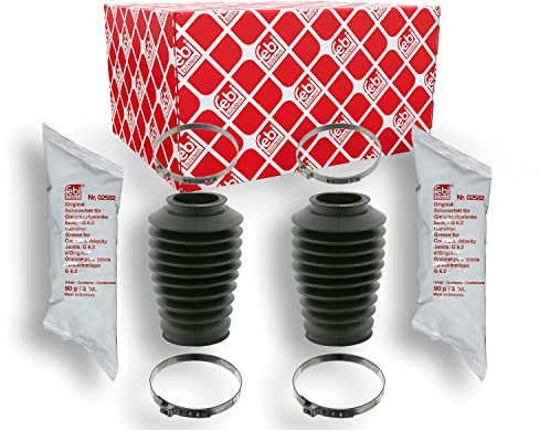 febi bilstein 14402 Lenkmanschettensatz, 1 Stück | Kompatibel mit: OPEL ASCONA C, ASCONA C CC, CALIBRA A, KADETT E, KADETT E Cabriolet, KADETT E Caravan, KADETT E CC