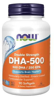Now Foods DHA-500, 90 Softgels, 2 Stück