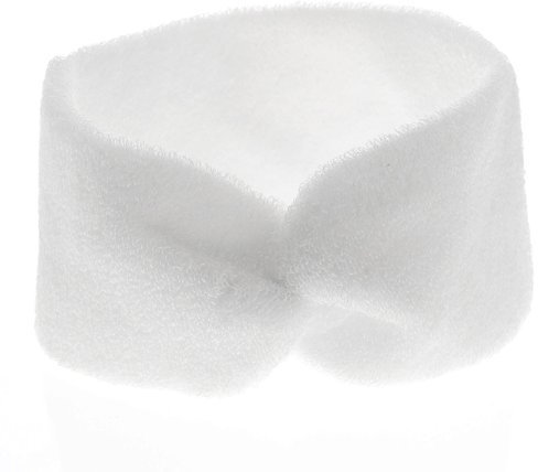 Stretch Kosmetik Haarband weiß, Haarschutzband, waschbar