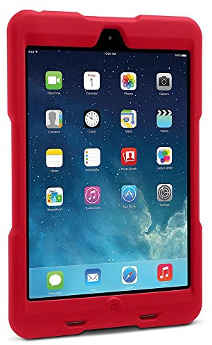 Kensington K97077WW Blackbelt Rugged Case für Apple iPad Mini rot