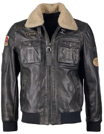 MUSTANG Herren Lederblouson Karlstad