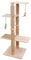 VOSS.PET Kratzbaum Garfield 1,24 m, beige, Katzenbaum, Katzenspielbaum, Kletterbaum, Katzenkratzbaum, Kratzmöbel