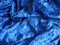 Mc-Stoff Pannesamt blau ROYALBLAU Samt Stoff Meterware