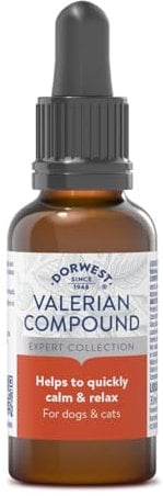 Dorwest Valerian Compound Compléments Alimentaires pour les Chats et Chiens 30 ml