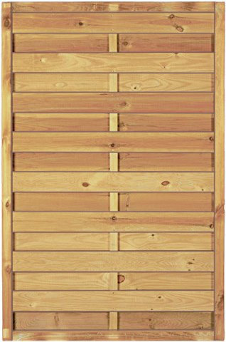 Lamellenzaun Essen B100 x H150 cm.
