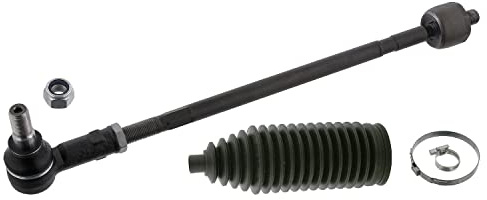 febi bilstein 38013 Spurstange mit Endstück, Manschette und Anbaumaterial, 1 Stück
