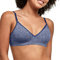 Hanes Women's Convertible Wire Free Bra, Navy Heather, S