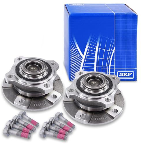 2x SKF Radlagersatz ink. Radnabe vorne Vorderachse enthält:2x Lager, 8x Schraube
