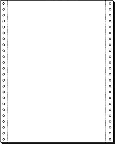 SIGEL Endlospapier 12 Zoll x 240 mm A4 hoch 70 g 2000 Blatt | 12237, 1fach, Längsperforation, Microperforation, Druckerpapier