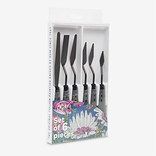 RGM : x6 Pro-Grip Palette Knife Plastic Handle