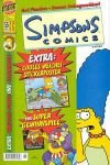 Simpsons Comics 55 , mit Stickerposter Mai 2001, Bongo Comics Group, Comic-Heft Bongo Comics Group