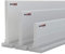 STEIGNER Duschdichtung Duschkabinen Dichtung 130cm SDD02-T-18 Silikon Wasserabweiser 18,5mm Höhe Silikondichtung Dusche Dichtprofil Duschabtrennung Schwallschutz Glastürdichtung Duschkabine
