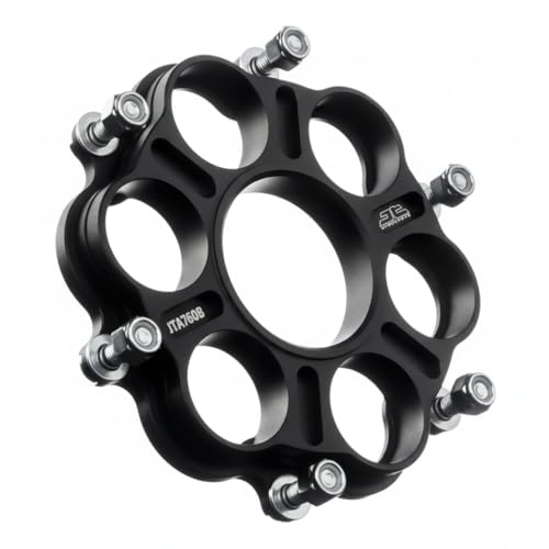 JT Sprockets JTA760B Aluminum Rear Sprocket Carrier