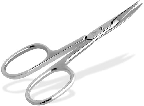 Hautschere mit feiner gebogener Schnittfläche - Nagelhautschere zur Nagelpflege der Nagelhaut