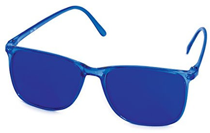 VANLO Farbtherapiebrille indigo Elegant - Philosophenbrille