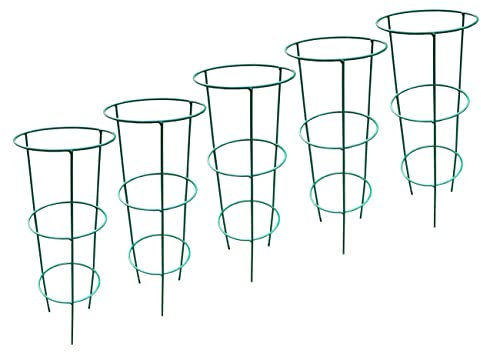 Selections Pack of 5 (48 Centimeter) Conical Garden Plant Support Rings