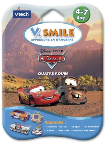 VTech - Cartouche de jeu V.Smile (Motion) Cars - 84405