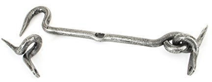 From The Anvil Pewter 6 Inch Forged Cabin Hook