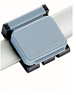 Hebel 6263084 26301 - Imán para clips, color gris