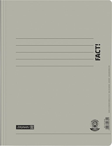 Brunnen Pappschnellhefter Fact! Grau