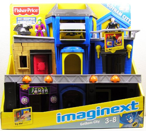 Fisher Price - Imaginext - Exclusive DC Super Friends - Gotham City Playset - 92788