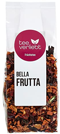 Teeverliebt - Loser Früchtetee Bella Frutta 200g I Herbe, Säuerlich-Frische und Gleichzeitig Süße Komposition der Tee-Mischung