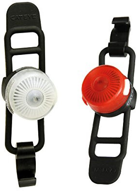 CatEye Loop 2 Front/Rear Set Rc Rechargeable - SL-LD140RC Lights and Reflectors - Cycling - Black, NO SIZE