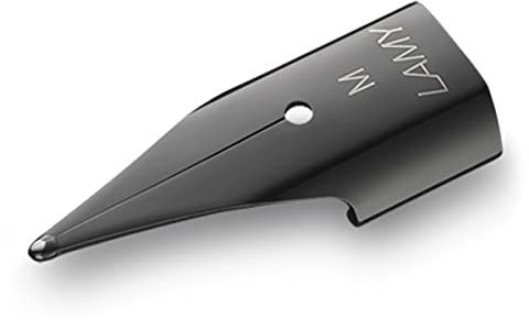 Lamy Z 50 Feder 888 - Ersatzfeder aus verchromtem Edelstahl in der Farbe Schwarz – Federstärke M, 1 Stück (1er Pack)