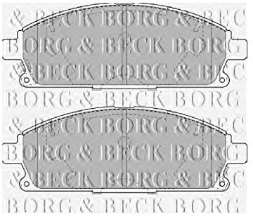 FRONT BRAKE PADS Ssangyong Rexton RX 02-