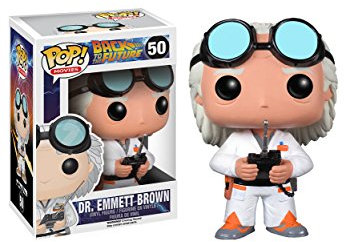 Funko Pop! Movie : Back To The Future - Dr. Emmett Brown - Doc - Vinyl-Sammelfigur - Geschenkidee - Offizielle Handelswaren - Spielzeug Für Kinder und Erwachsene - Movies Fans