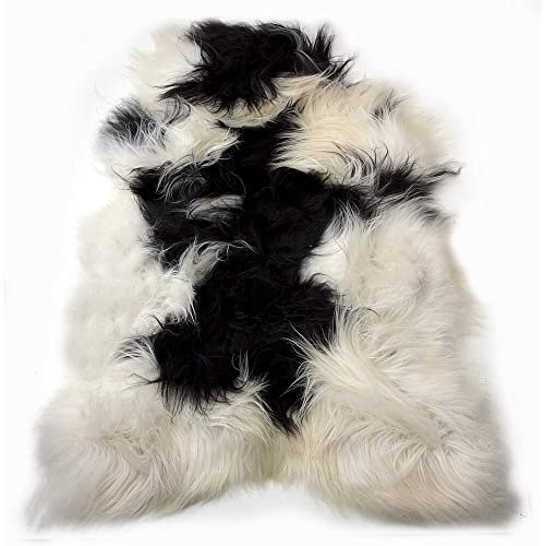Mars & More Island-Schaf-Fell - Leder/Bunt 60 x 110 cm