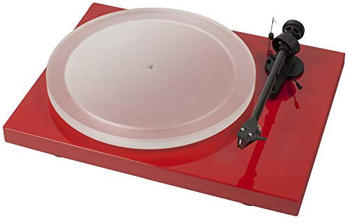 Pro-Ject Debut Carbon Esprit (DC) Audio-Plattenspieler mit Riemenantrieb Rot