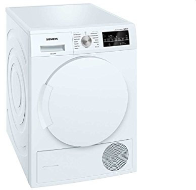 Siemens WT43W460 - Asciugatrice a pompa di calore/A++, 7 kg, grande display con tempo di fine/autopulente automatica/bianco