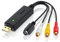 aplic USB 2.0 audio video grabber - version Windows 10 compatible - VHS - video adapter for processing and post-processing
