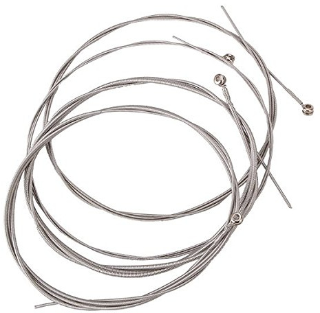 Jeu de 4 cordes en nickel pour guitare basse Sol Ré La Mi W.045-105
