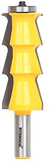 Yonico 18150 - Louvre Shutter Style Router Bit, Faux Louvre Height: 7/8, Total Cutting Height: 2-7/8 - 1/2 Shank