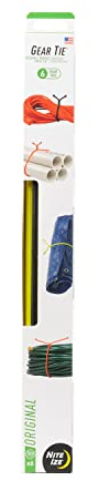 Nite Ize GTPP32-A1-R8 Gear Tie, 32 - 6 Pack, Colors may vary, 6 Count