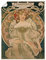 ARTLAND Wanddeko Poster & Kunstdrucke Wandposter 60x80 cm Frau Blumen Champagne Plakat für F Champenois 1897 Frau Kunst Jugendstil Alfons Mucha T7EM