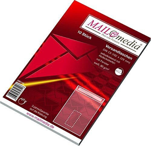 Elepa - rössler kuvert 30002469 Versandtaschen C5 mit Fenster HK 90g weiß