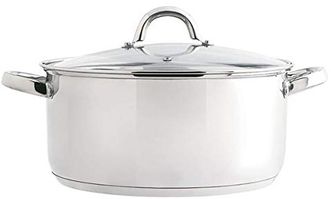 Quid Arcuisine Bräter mit Deckel 1L Messkanne 22 Zentimeter. Ottawa Typ