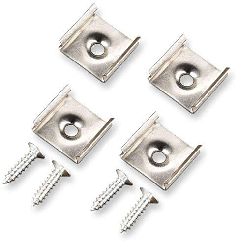4er Set Halteklammer für SO-TECH® Led Profil-11
